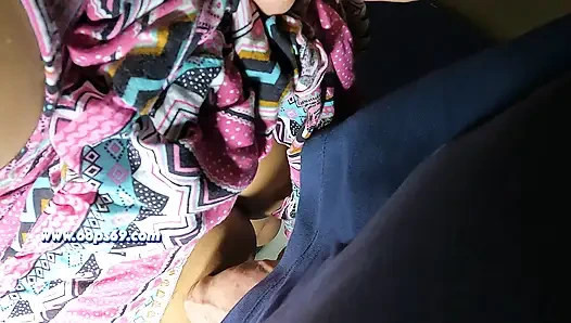 Blowjob in Train! Unknown MILF Lick My Dick Like a Cow!