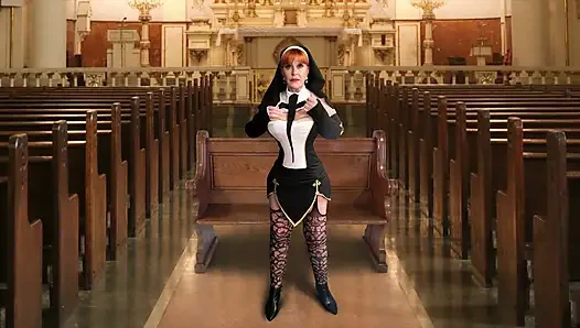 Gylf Nun Mary Carmen Fucked Doggystyle & Covered in Cum! 12125CAMS45MAI