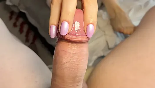 Sub POV mistress unlocking and edging sub