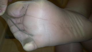 My soles in pantyhose..