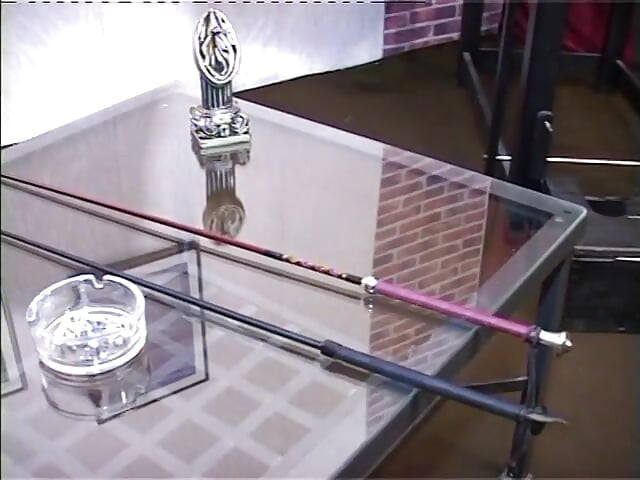 Glamorous spex gilf smoking a cigarette and teasing solo