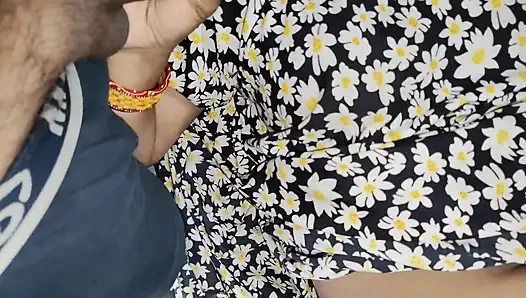 Hot desi indian bhabhi fucking hard and sucking big dick