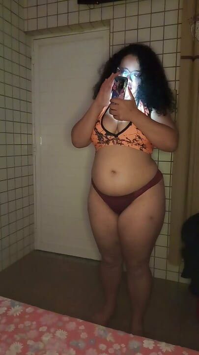 Running My Hand Over My Stepsister's Pussy While Mom Is Out Shopping