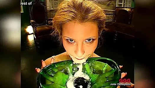 Ggg John Thompson - Melanie Spermahaeschen Döl Sırılsıklam Sarışın