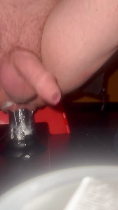 Fisting dildo precum 3!