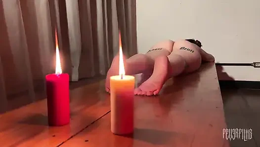 Candles, Horniness and Sensuality: First Scene of Fever Films' Wax Play