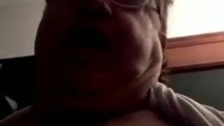 fat androgynous grannygrandpa show tits and ass