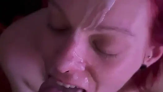 KirbyRed - камшот и камшот на лицо, подборка