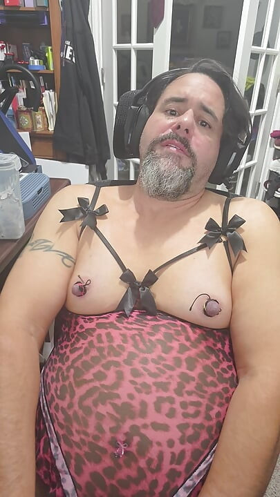Chubby married Texas  sissy self degradation