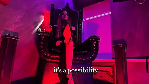 Tanrıçan ne kadar güzel boşaldığını göstermeye karar verdi