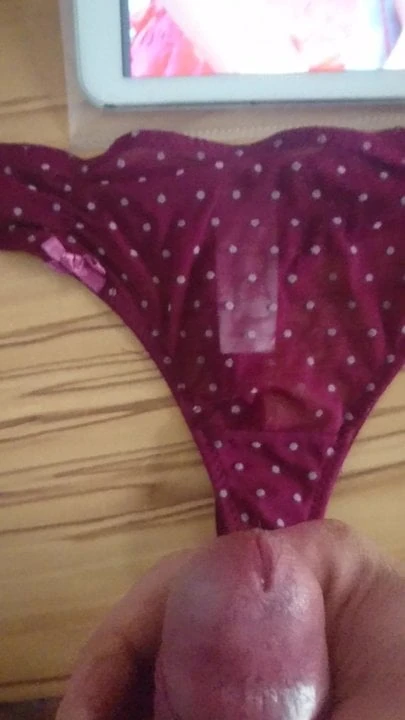 cum on Thong