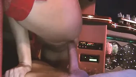 Babes Sex Mission Scene-4_trio of Horny Brunette and Blonde Having Sex Together in the Limousine