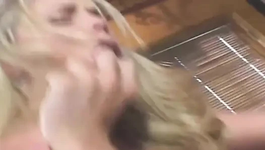 Blonde Babe Stretched Wide by Throbbing Cock in Intense Fuck