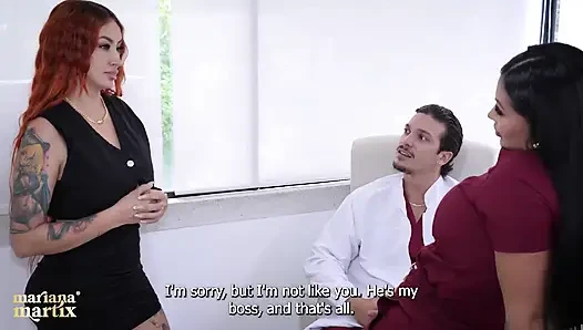 Pria spanyol dengan kontol besar datang ke rumahku untuk ngancurkan memekku - mariana martix & jimmy bud