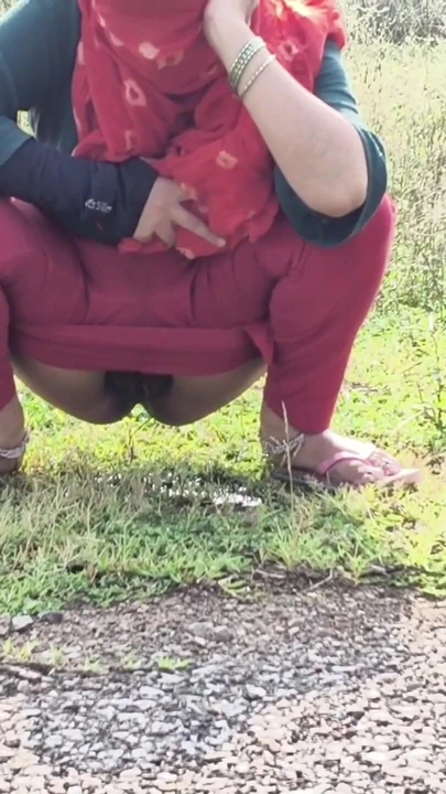 Must-share moment from "Indian village girlfriend Fucked Outdoor badly by his Ex boyfriend Hindi sex video"