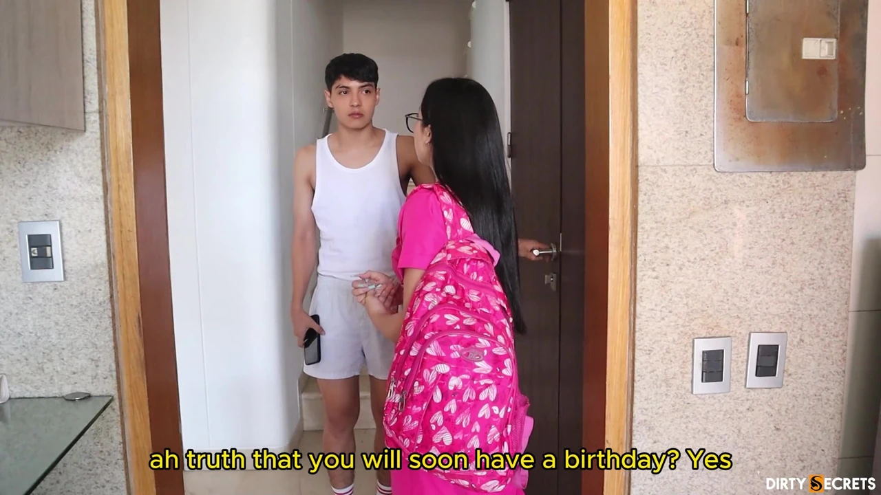 MY STEPSISTER'S LESBIAN GIRLFRIEND SUCKS MY COCK