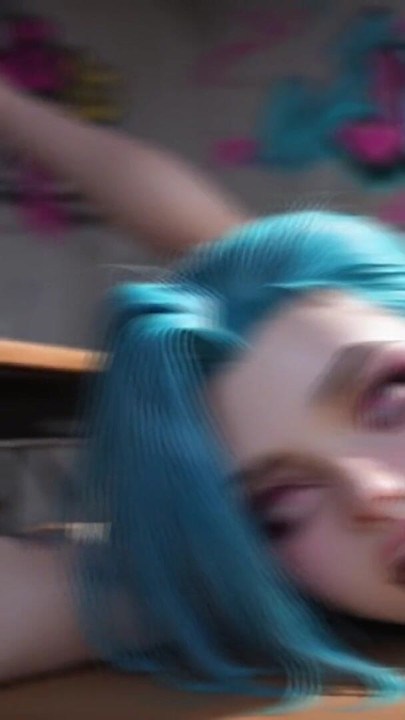 Jinx Animation orale muschi-penetration, dildos & creampie | Clip 1