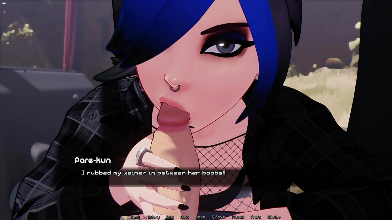 Hooked - Helen's Route: Deepthroat in the Car
