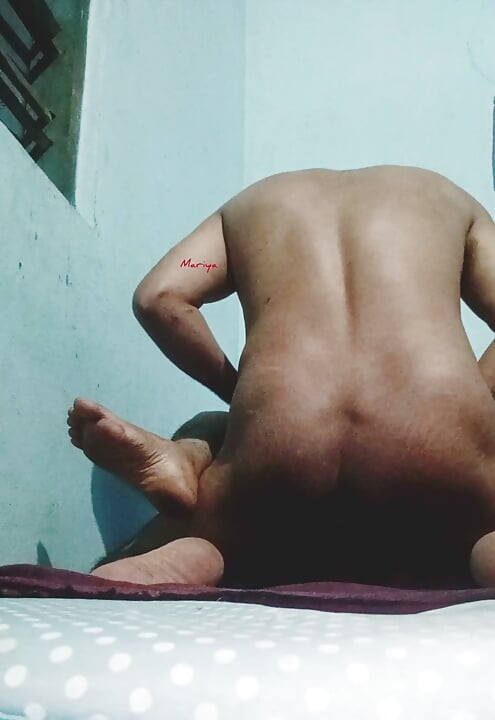 Mallu, professeur avec son élève, a apprécié