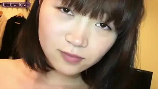 Trainee aktris pengisi suara: cewek imut polos yang pemalu berubah jadi liar dengan faceshot tanpa kondom