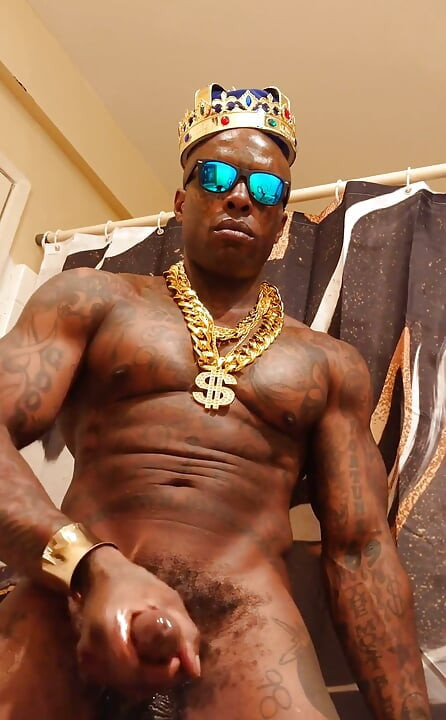Tall Dark Chocolate Muscles Tattoos Hairy BBC Hallelujah Johnson Masturbation