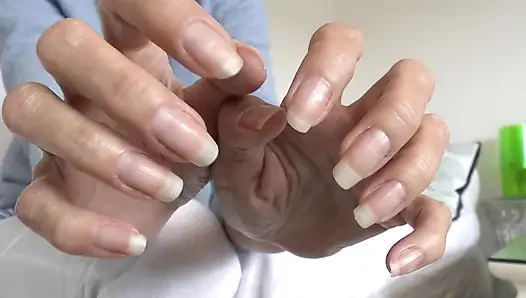 Elegant Summer Hands and Long Fingernails, Presented by Lady Victoria Valente