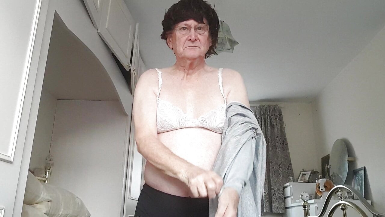 Getting undressed