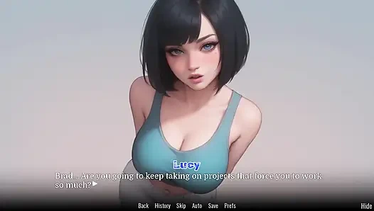Besessene lucy 2 - animiertes Yandere Porno-spiel