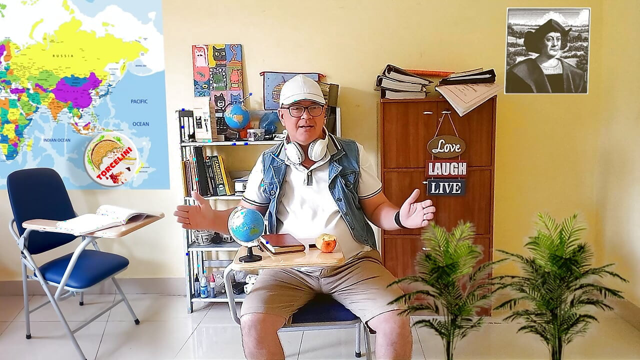 TORCELINI. School. Geography lesson 2. Continents. FULL VIDEO