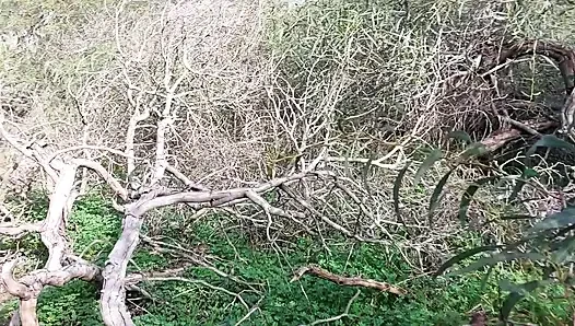 Granny Looks for a Lover Nacked in the Woods