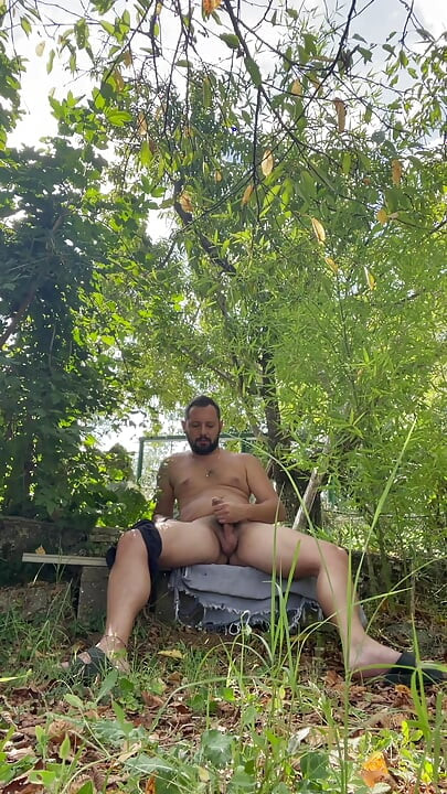 Boy in the woods
