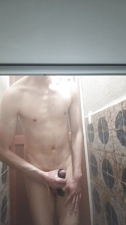 Stepmom leaves a sex toy for her son's huge penis.