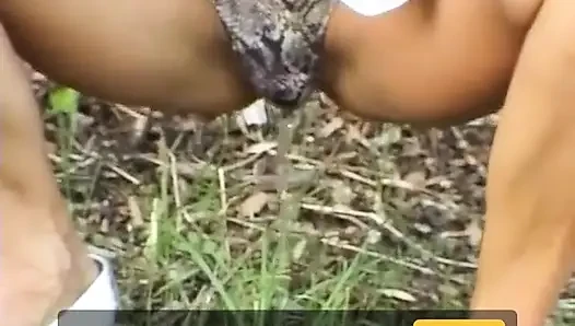 Piss Pants on Grass