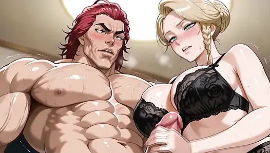 Yujiro (Baki) x Charlotte (BC)