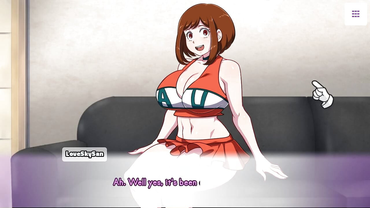 Waifuhub - Dio 14 - Seks intervju s Ochako Uraraka My Hero Academia by Loveskysanhentai