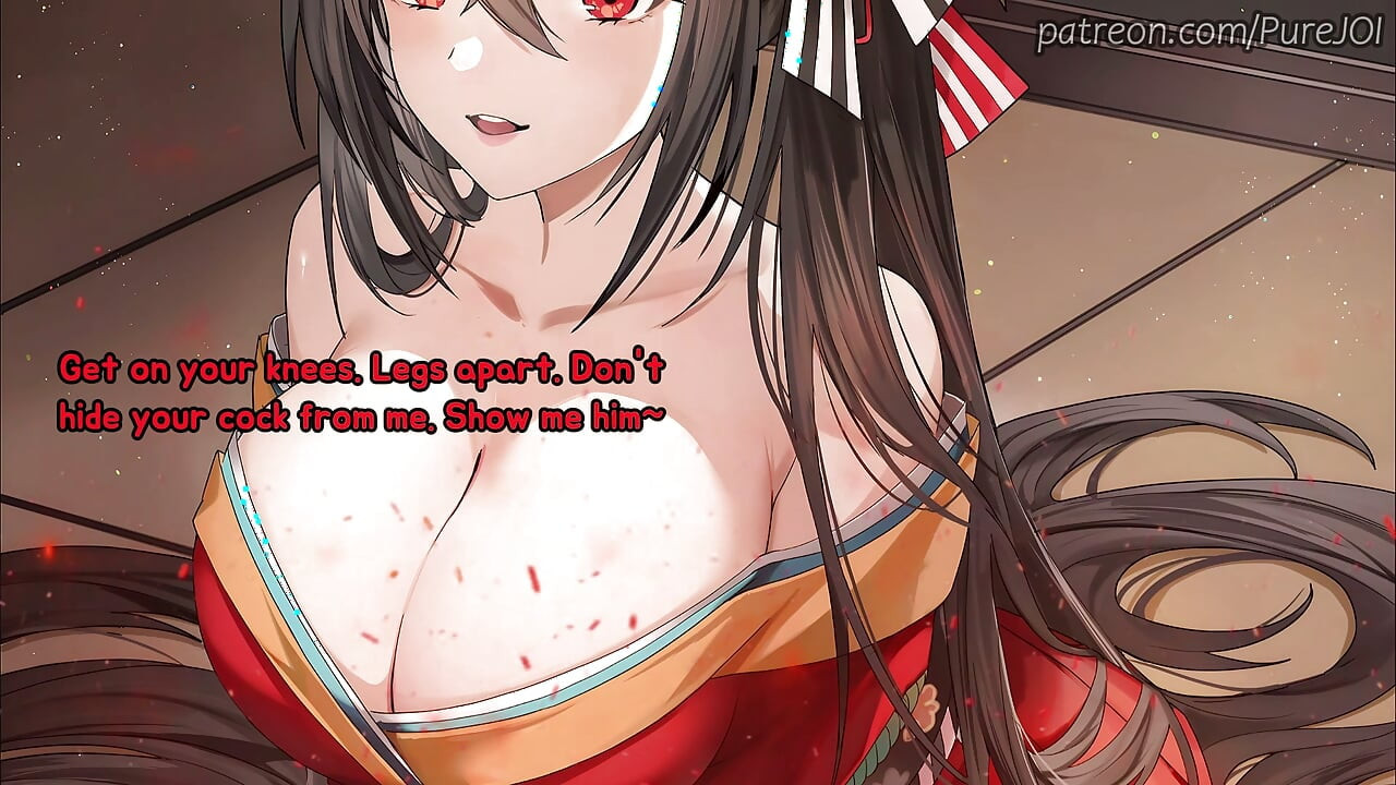 Yandere Taihou closes you in her vault to torture (Femdom JOI)