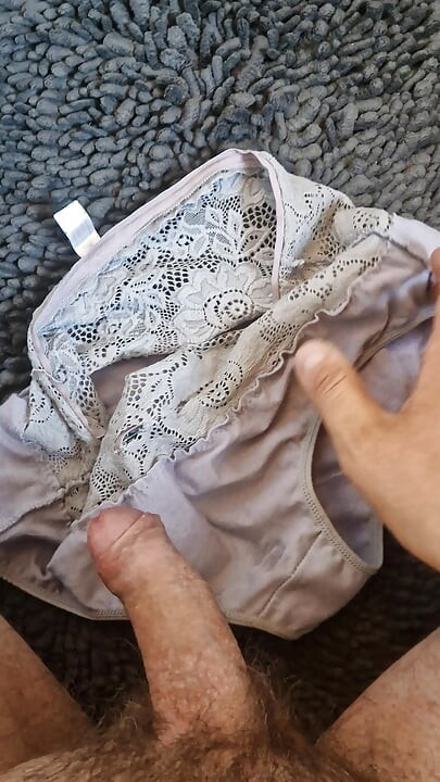 Panties from the laundry basket from my mother-in-law
