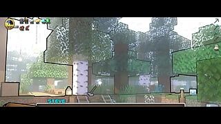 Minecraft Craft com tesão (Shadik) - parte 54-58 - zumbi e heobrina! Por Loveskysan69