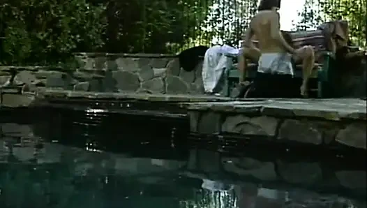 Outdoor Vintage Fuck for a Hairy MILF