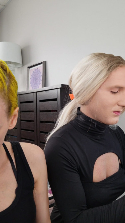 Crossdresser Bailey Wilde ve Belyla Bradley Makyaj Yapıyor | Bölüm 3