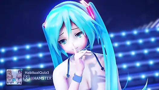 mmd r18 Miku GimmeXGimme vrchat fap hero game anal 3d hentai ahegao cosplay seks publik