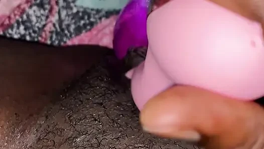 Playing with Pussy with Dildo
