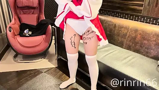 Mahasiswi jepang 18 tahun miko cosplay lagi asik tubuhnya 7 kali berturut-turut sampai orgasme berturut-turut