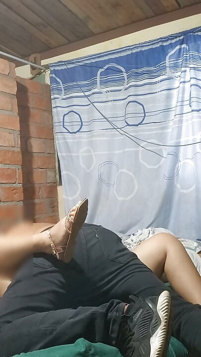 I suck his cock and then the bricklayer fucks me hard