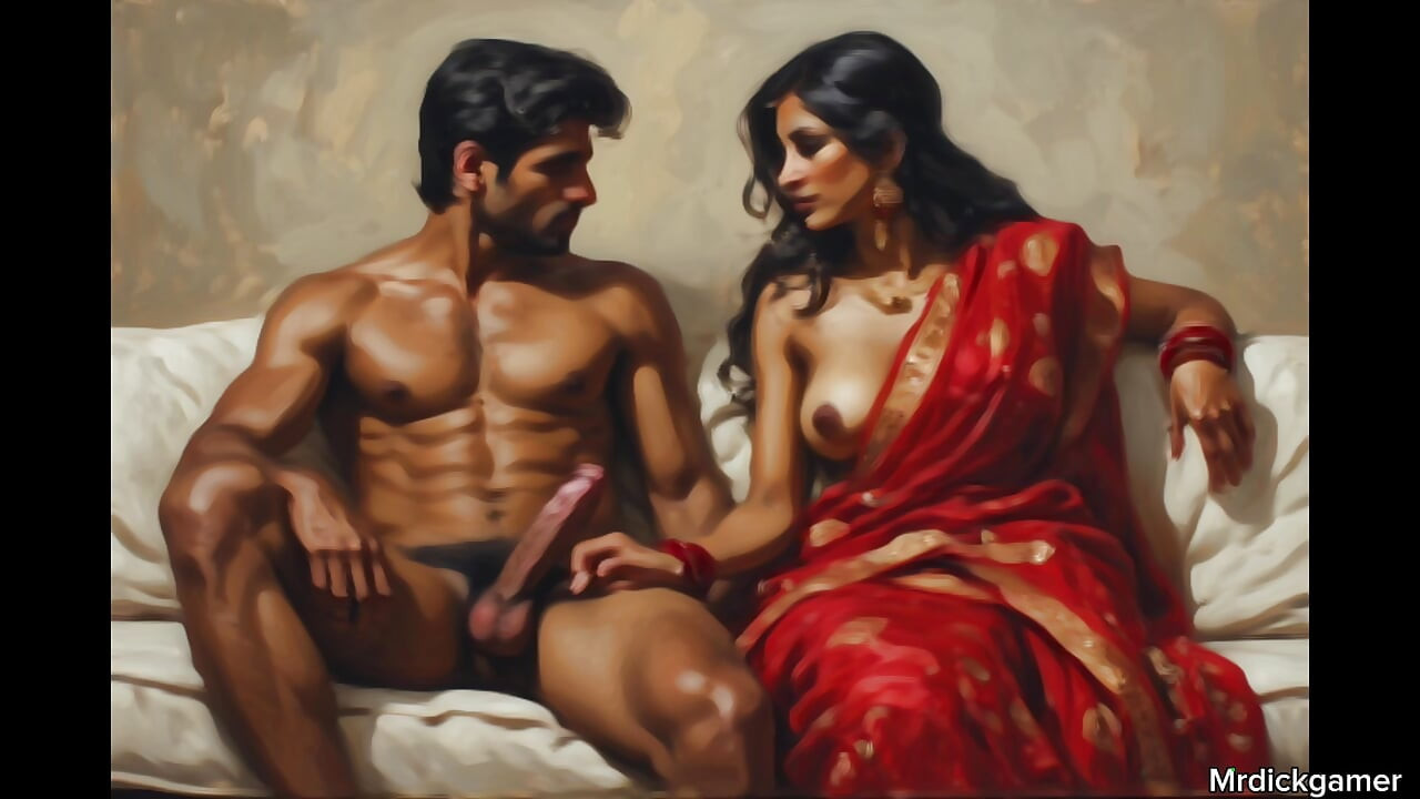 Desi aunty with her husband, hot aunty sucking dick and taking dick from behind hd video