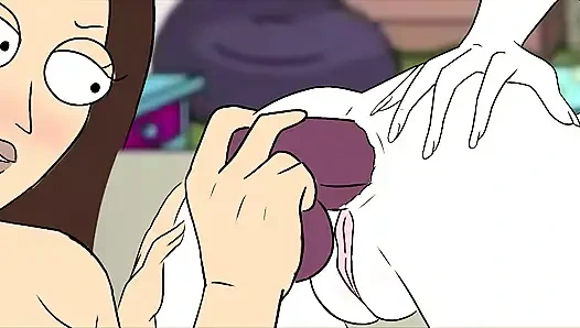 Jessica Moans As Tricia Lange Fucks Her With Dildo – Rick and Morty Cartoon