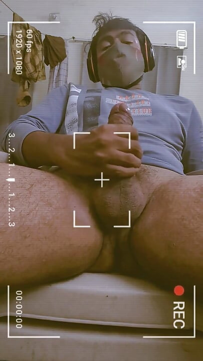 Indian College Student Strock His Cock Till Cum