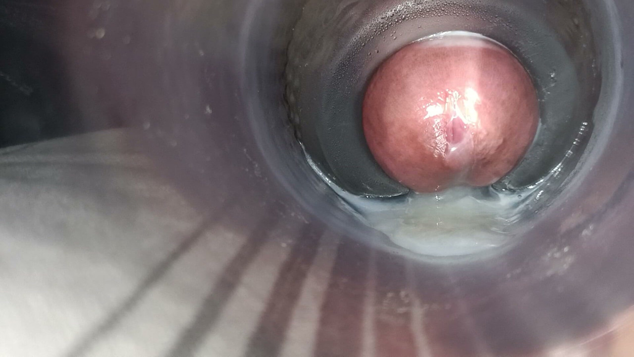 Internal view: vulva twitching and ejaculation 7