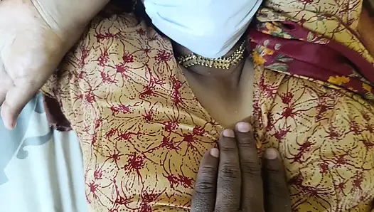 Red color saree cheating Housewife 2