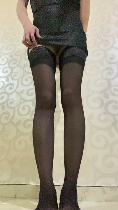 I Dressed Like a Total Slut Just to Fuck My Ass with My Dildo